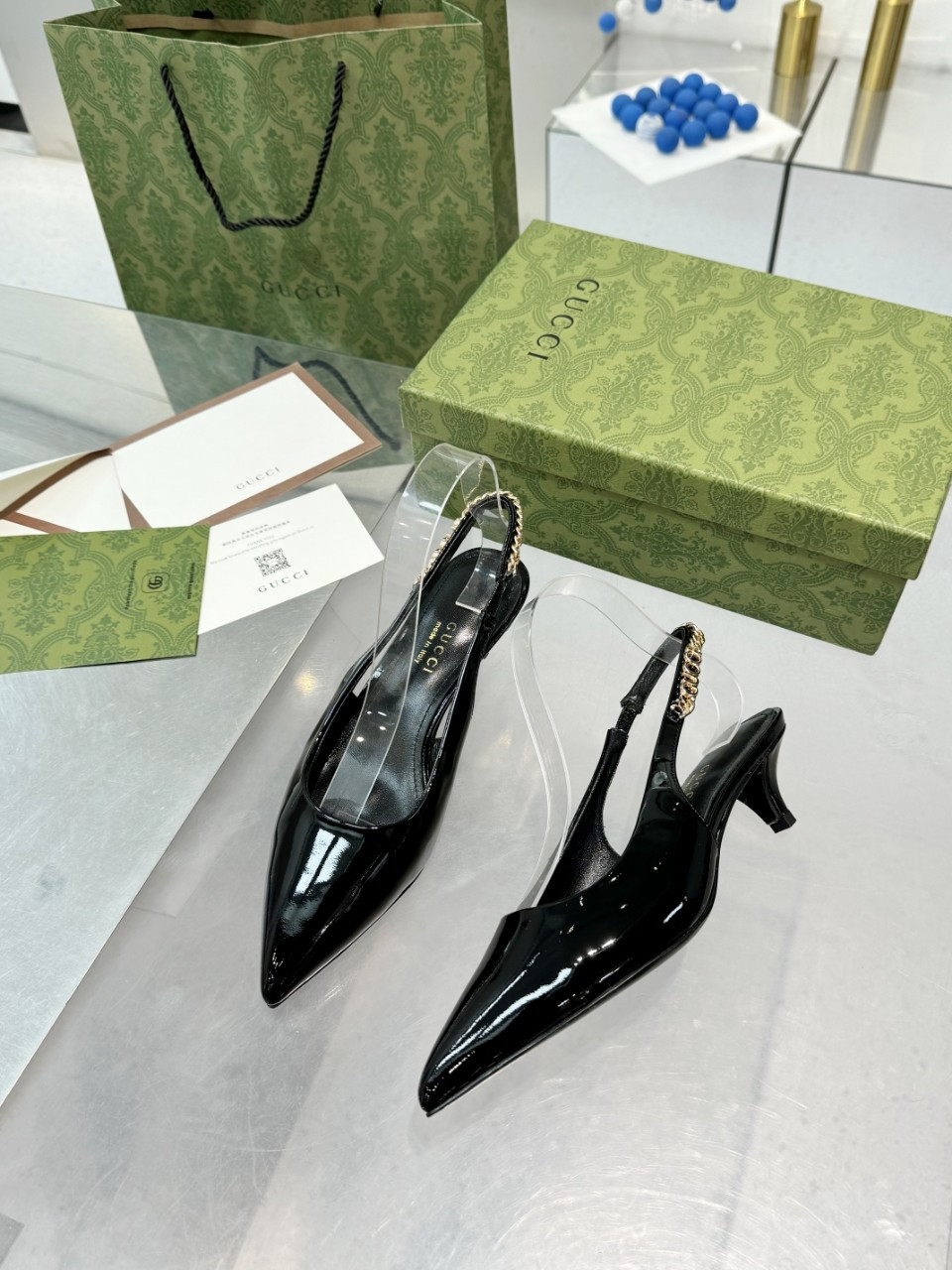 Gvc*1 SIGNORIA SLINGBACK PUMP mid-heel shoes