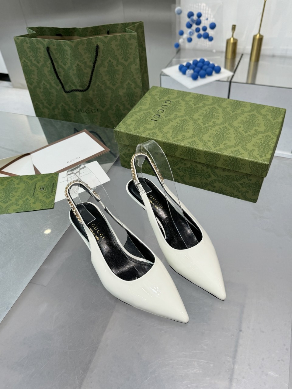 Gvc*1 SIGNORIA SLINGBACK PUMP mid-heel shoes