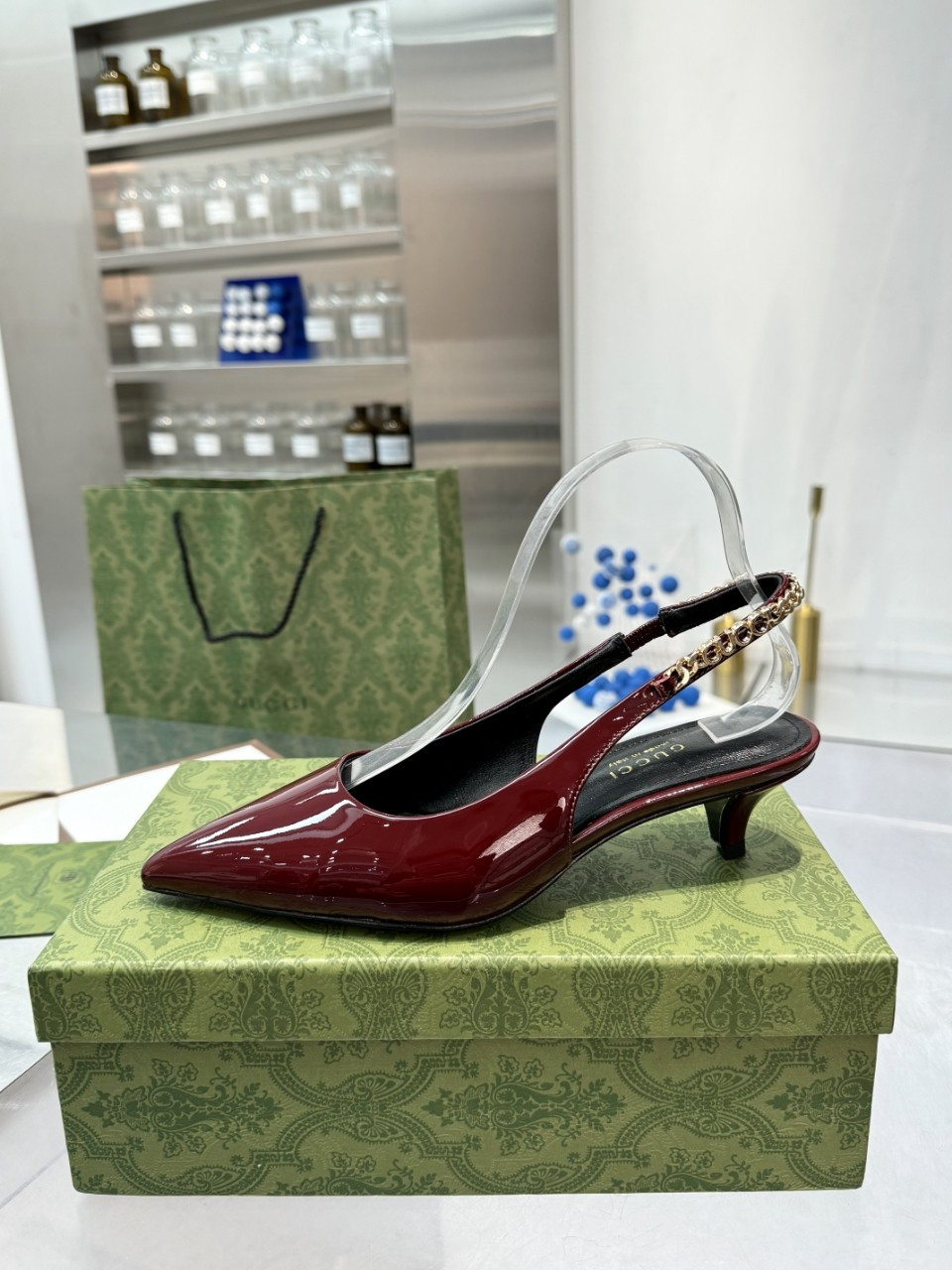 Gvc*1 SIGNORIA SLINGBACK PUMP mid-heel shoes