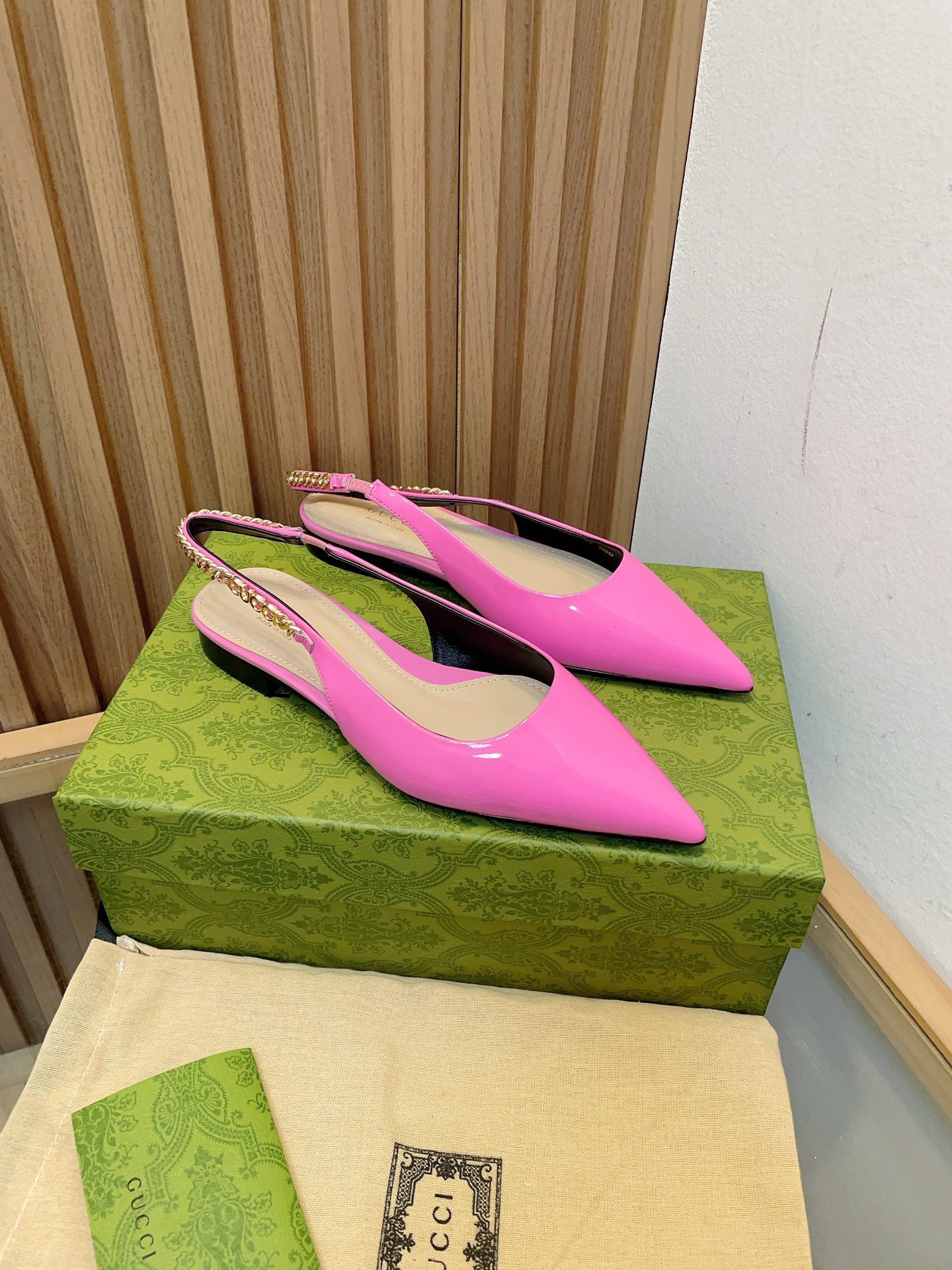 Gvc*1 SIGNORIA SLINGBACK PUMP flat shoes