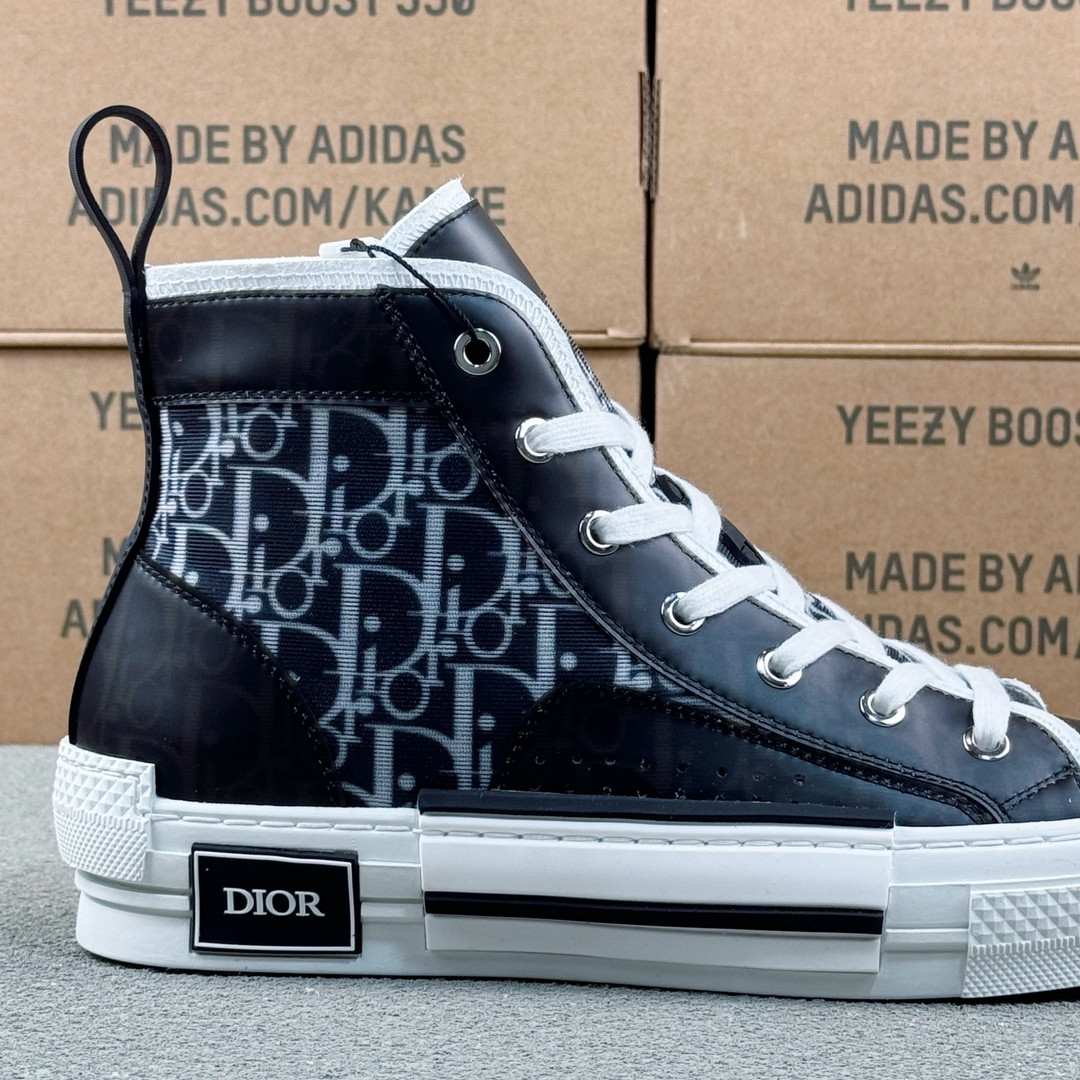 UA D10r B23 High Black White