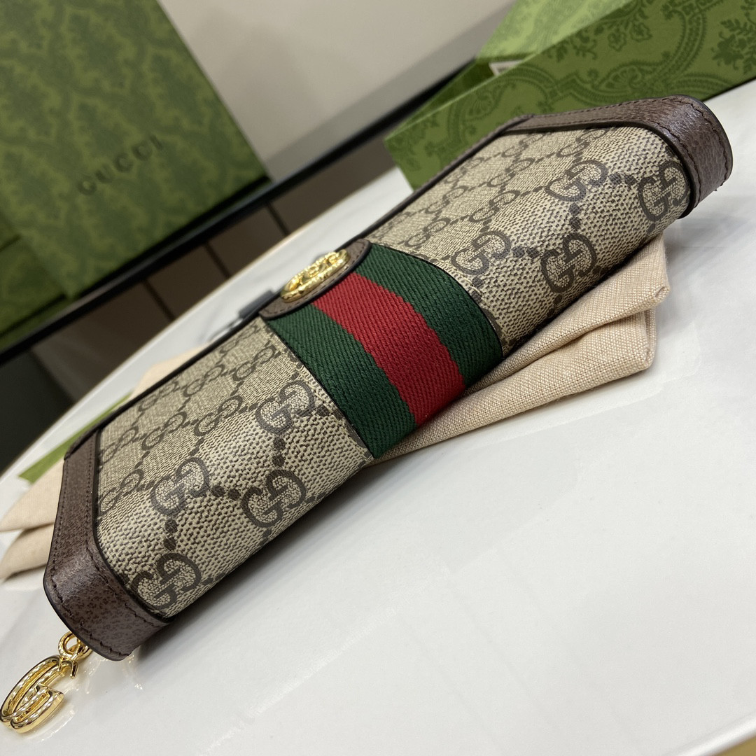 Gvc*1 OPHIDIAZIP AROUND WALLET 19.5x11x3cm