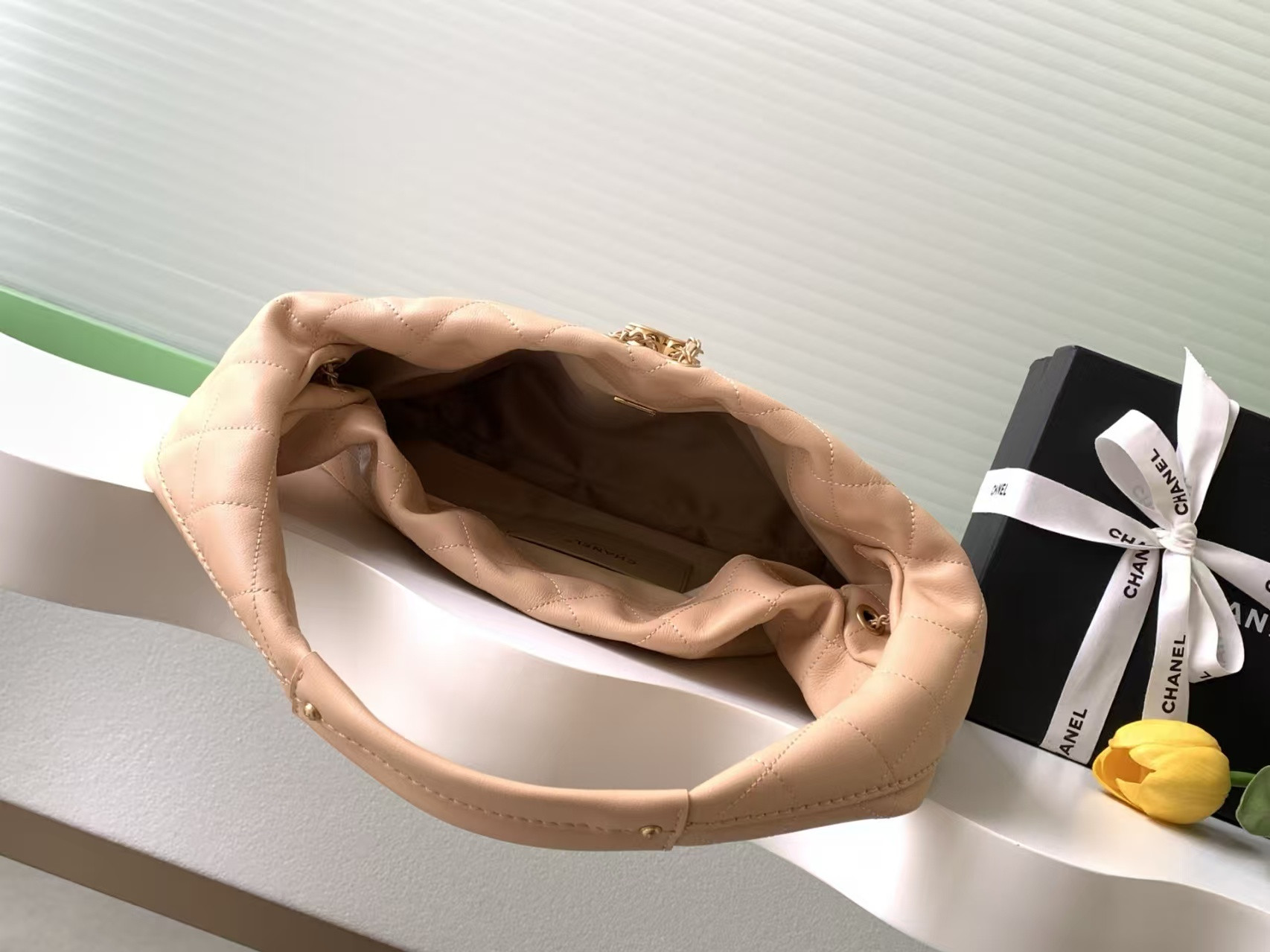 Ch**el Large Hobo Bag 30x12x45cm