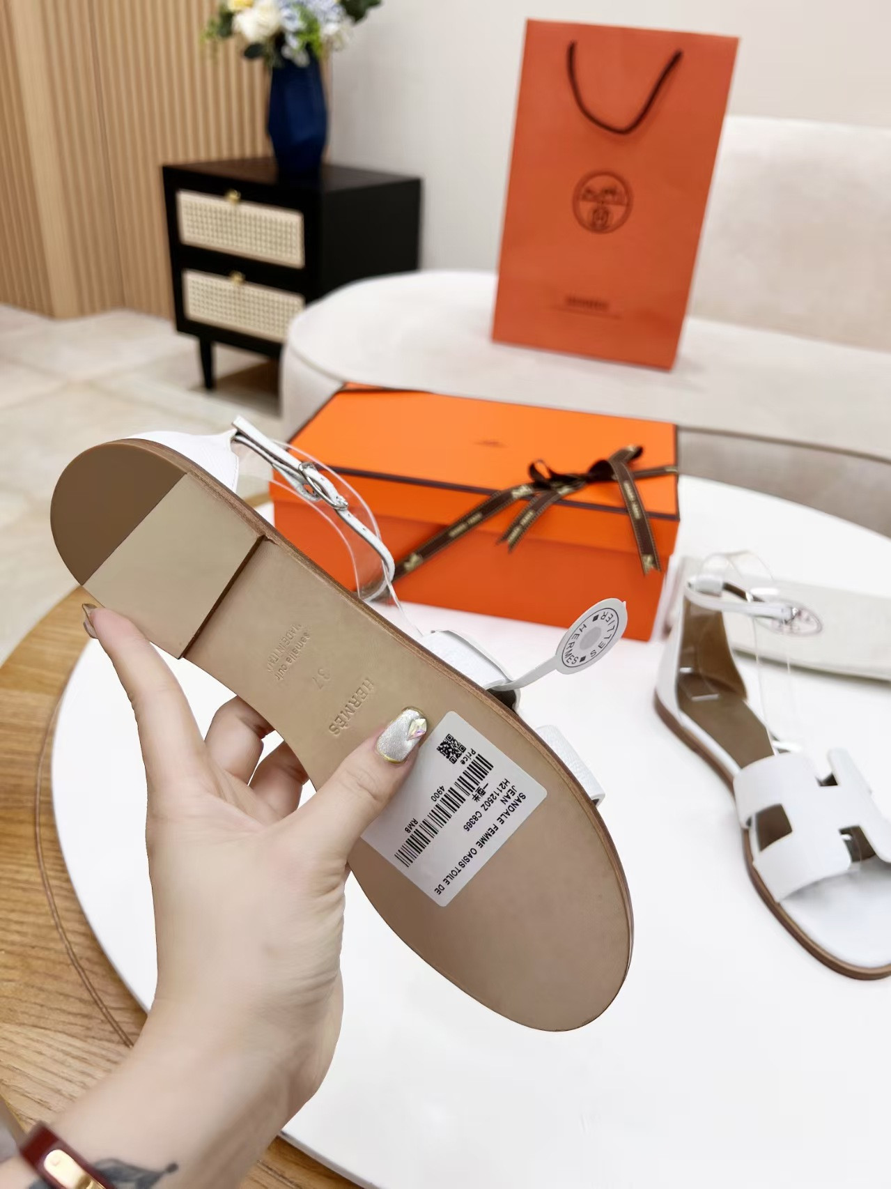 UA Hermès Santorini Sandals