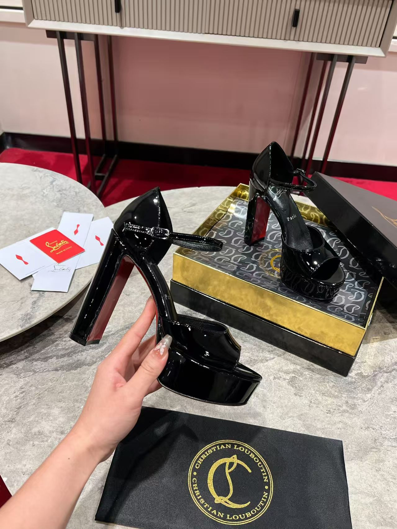 UA Christian Louboutin Sandals
