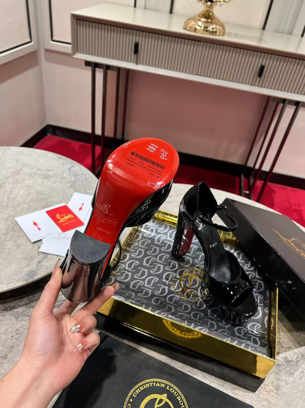 UA Christian Louboutin Sandals
