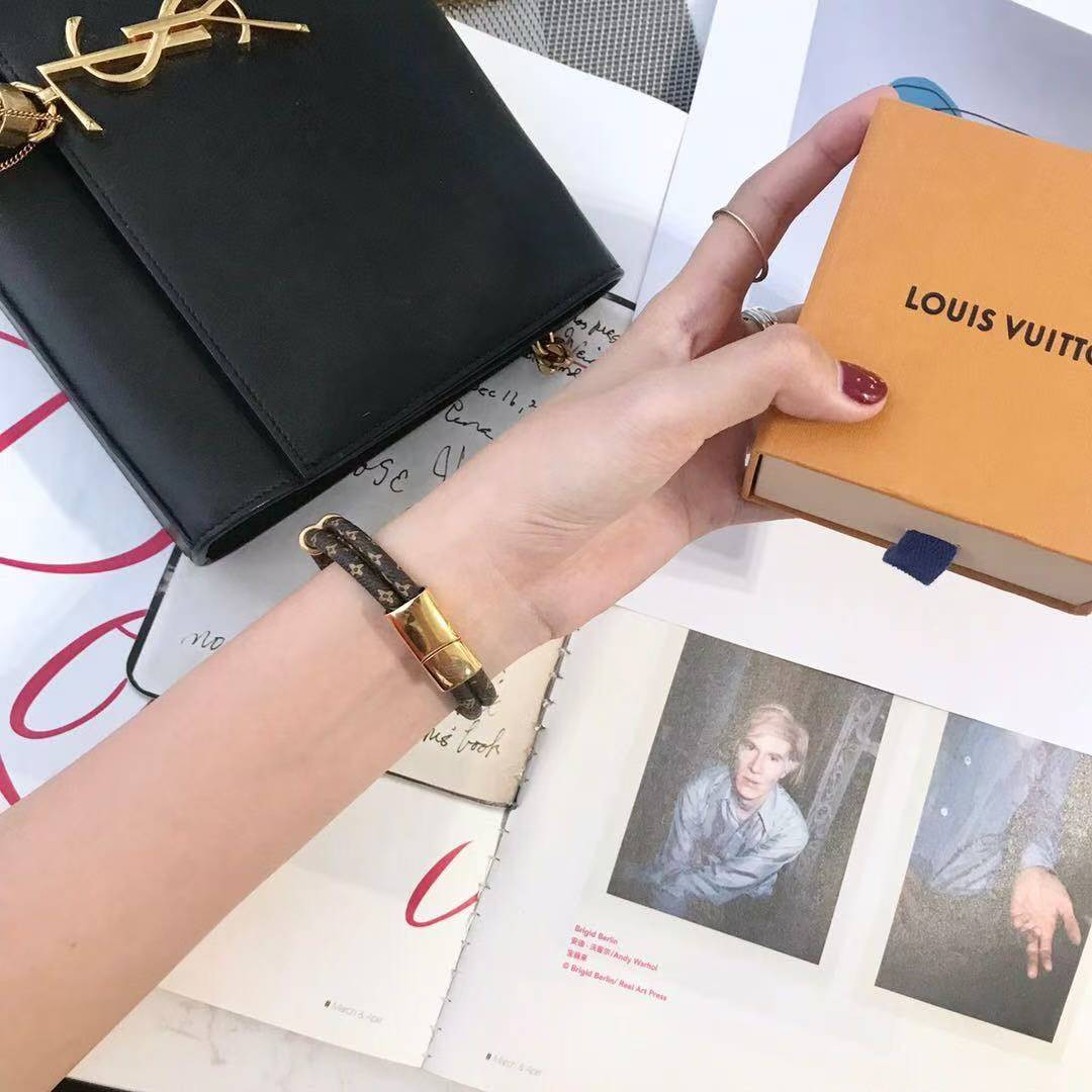 Louis Vuitton Keep It Twice Bracelet approximately 17cm