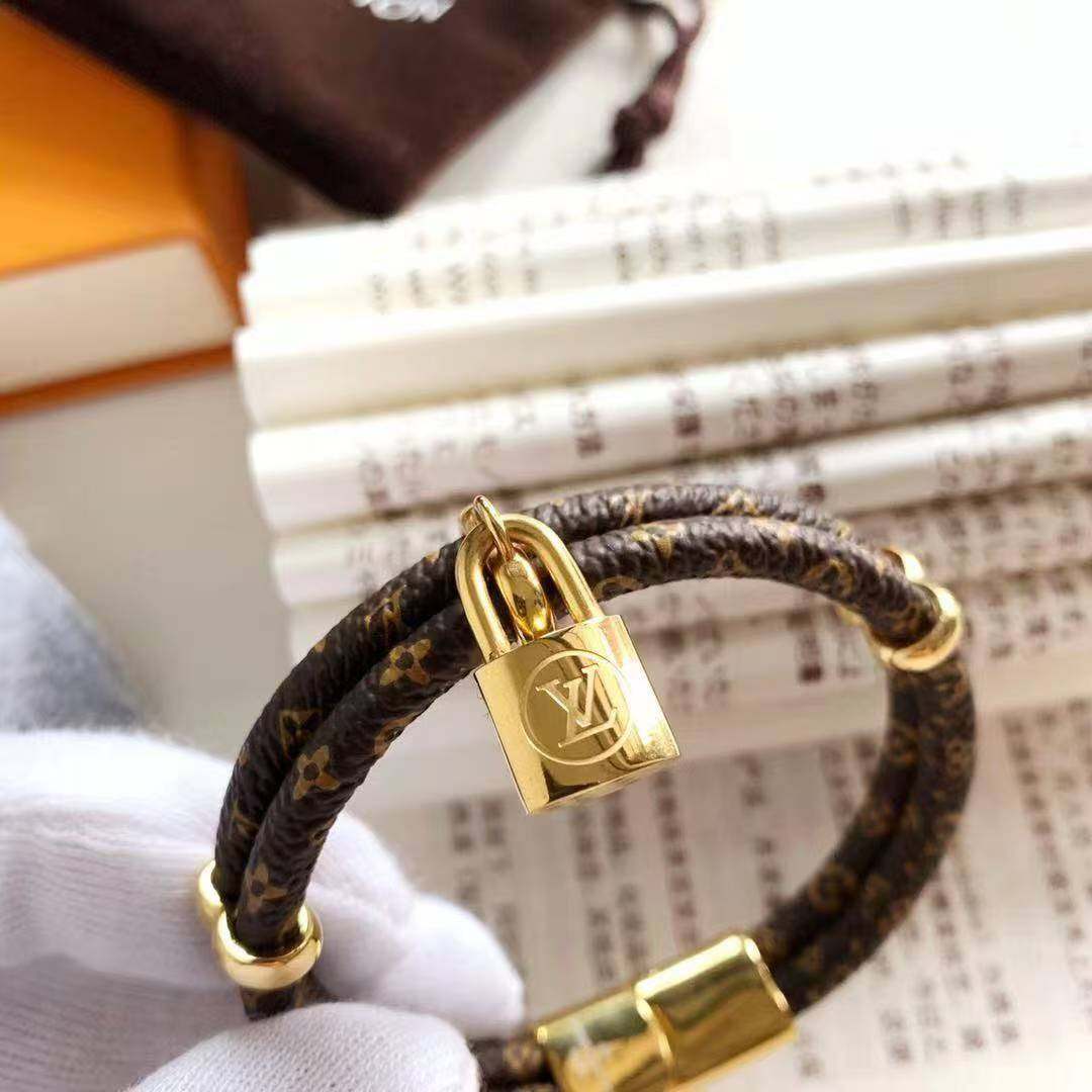 Louis Vuitton Keep It Twice Bracelet approximately 17cm