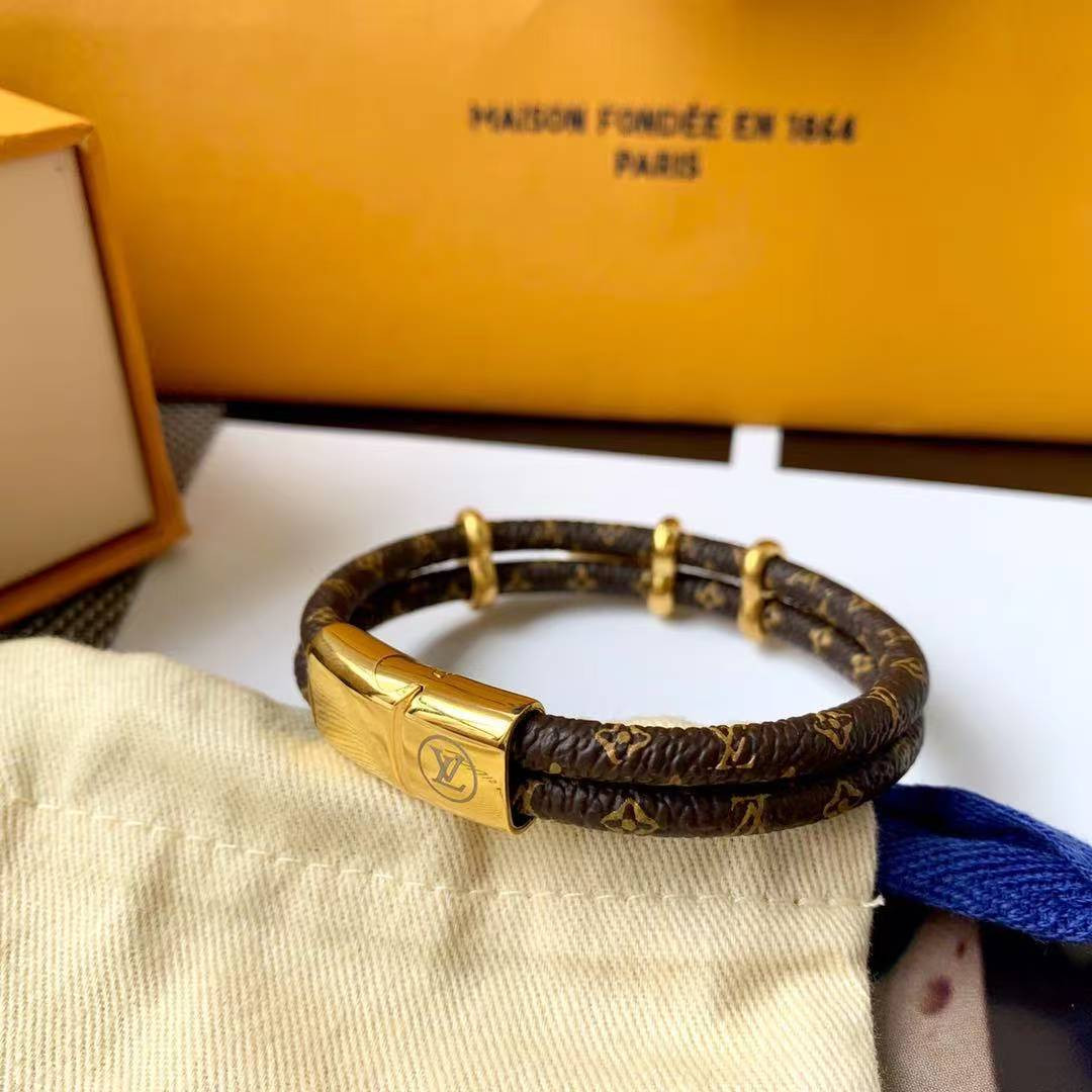 Louis Vuitton Keep It Twice Bracelet approximately 17cm