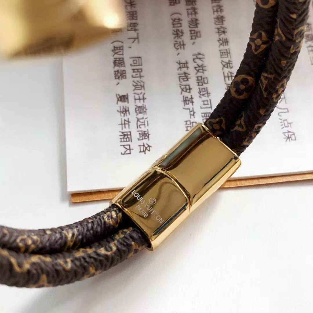 Louis Vuitton Keep It Twice Bracelet approximately 17cm