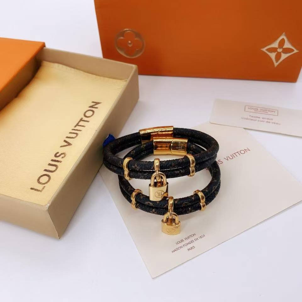 Louis Vuitton Keep It Twice Bracelet approximately 17cm