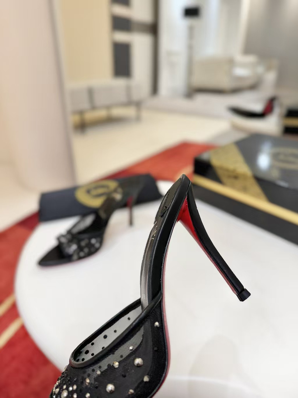 UA Christian Louboutin Miss Z Mule