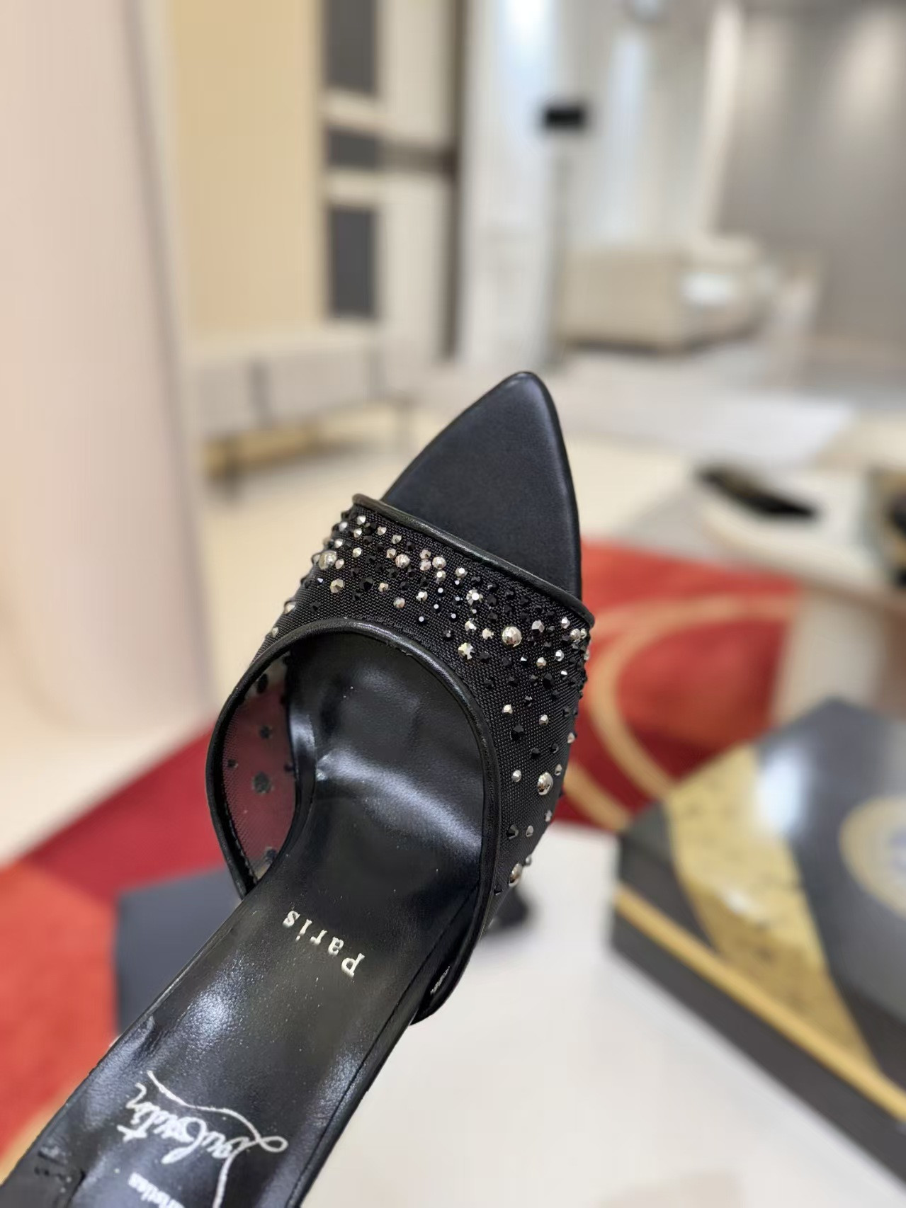 UA Christian Louboutin Miss Z Mule