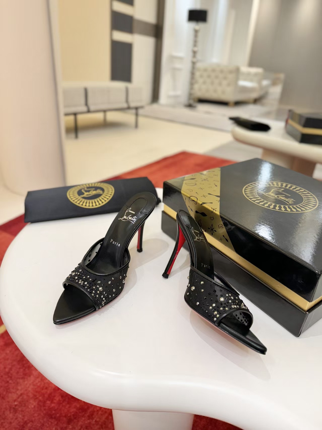 UA Christian Louboutin Miss Z Mule