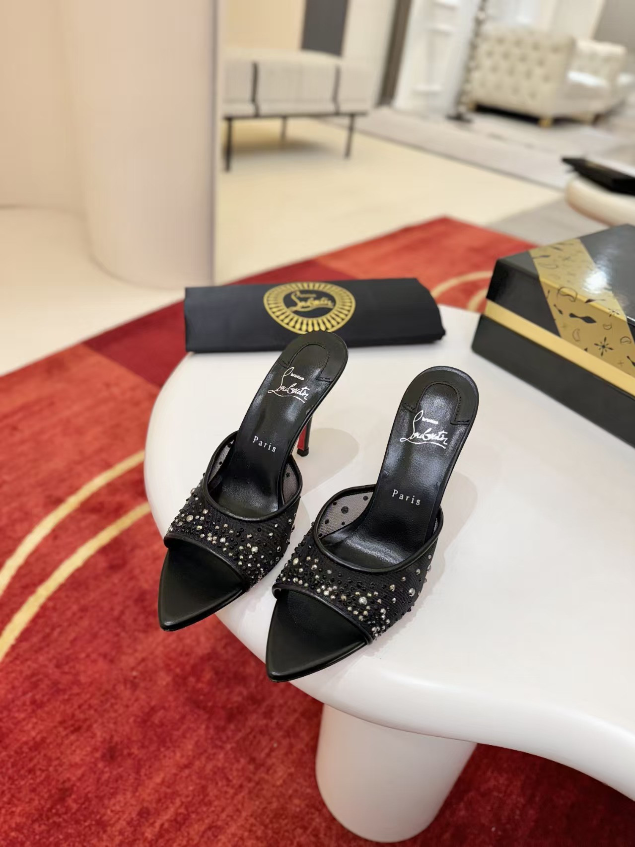 UA Christian Louboutin Miss Z Mule