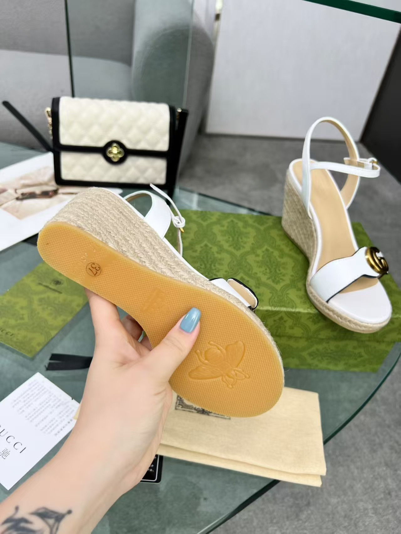 UA Gucci Sandals