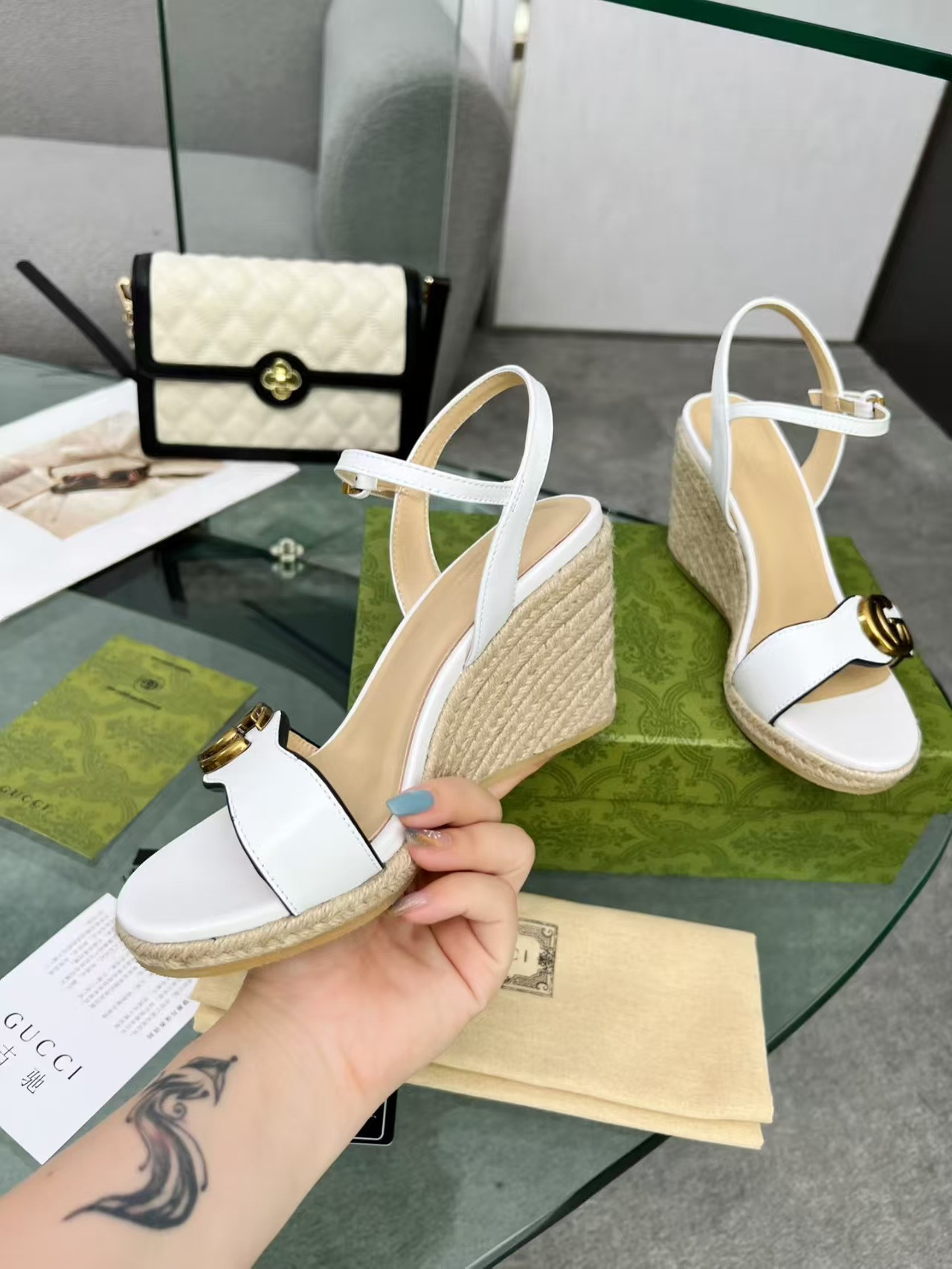 UA Gucci Sandals