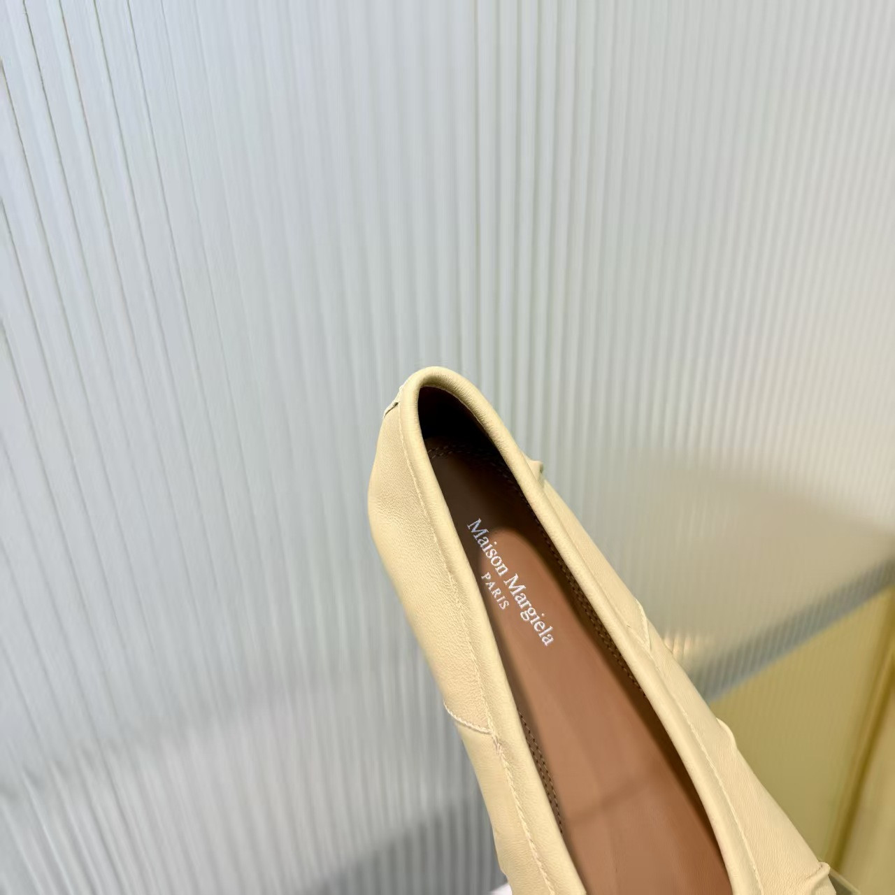UA Maison Margiela Tabi Leather Ballet Flats