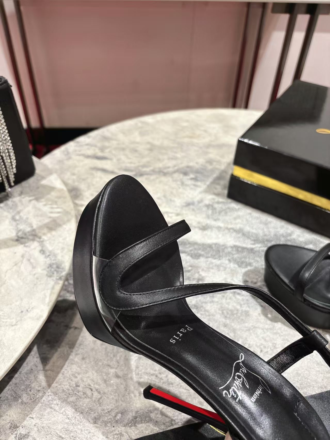 UA Christian Louboutin Rosalie Alta Rosalie Alta Sandals 15cm Heel