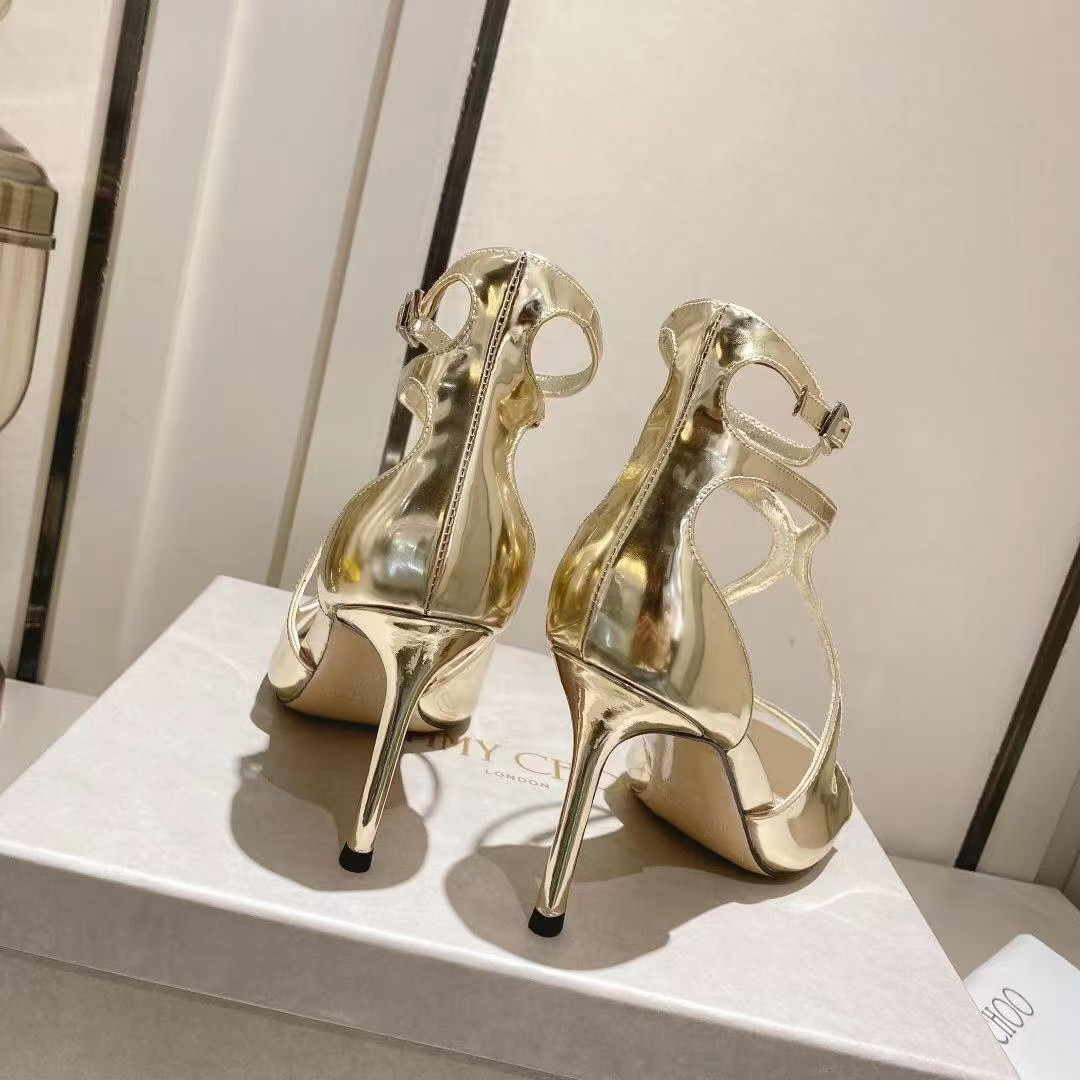 UA Jimmy Choo Azia Sandals 8.5cm Heel
