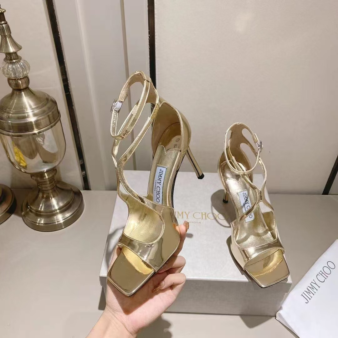 UA Jimmy Choo Azia Sandals 8.5cm Heel