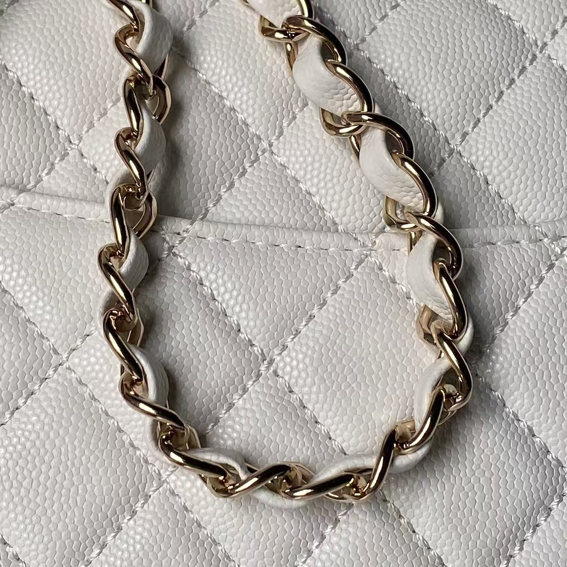 Ch**el coco handle bag