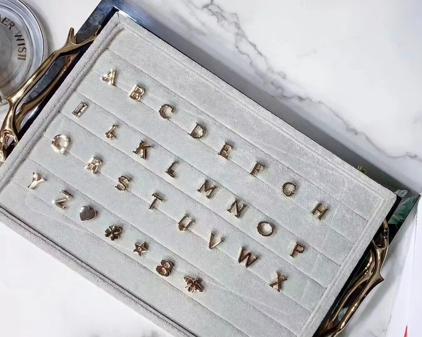 Small Lady D10rAMOUR My ABCD10r Bag 8 x 6.5 x 3 inches