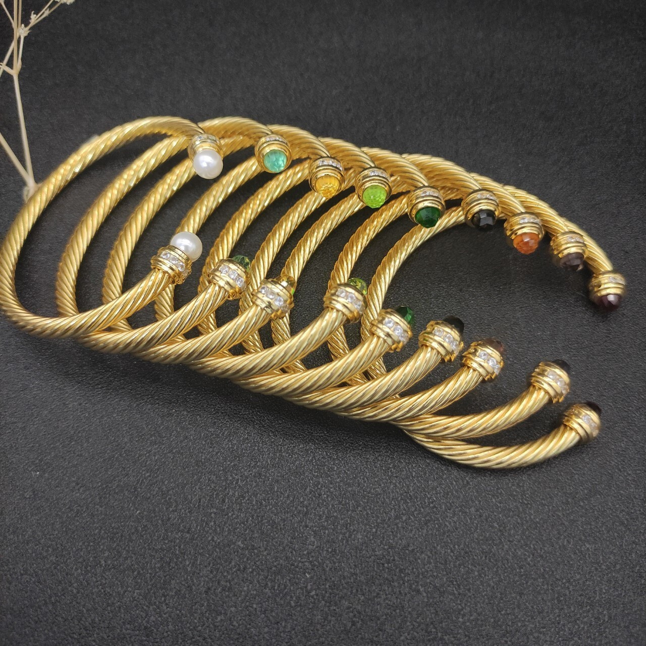 David Yurman 5mm Wrap Bracelet(wrist circumference 15-20cm)