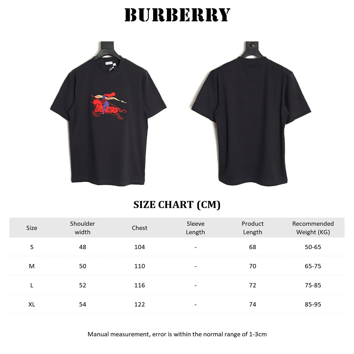 BURBERRY BBR Short-sleeved T-shirt