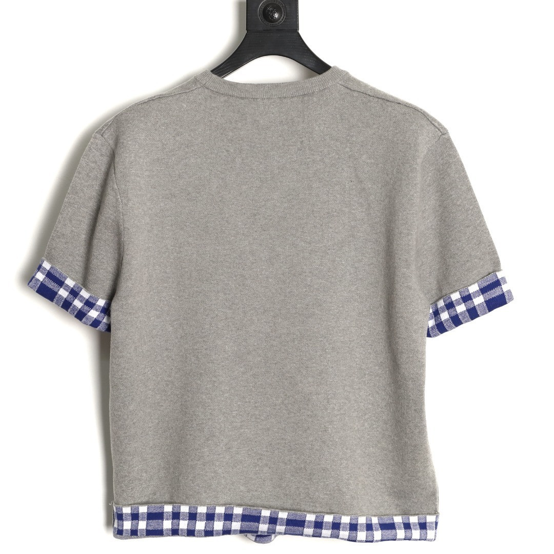 LOEWE Knitting Short-sleeved T-shirt