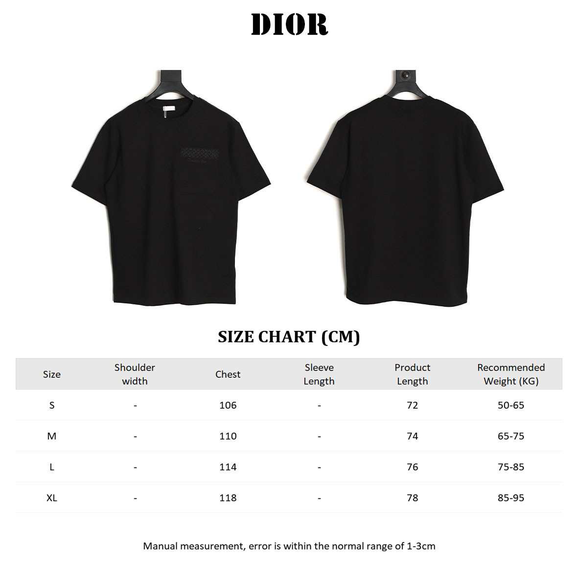 Dior Short-sleeved T-shirt