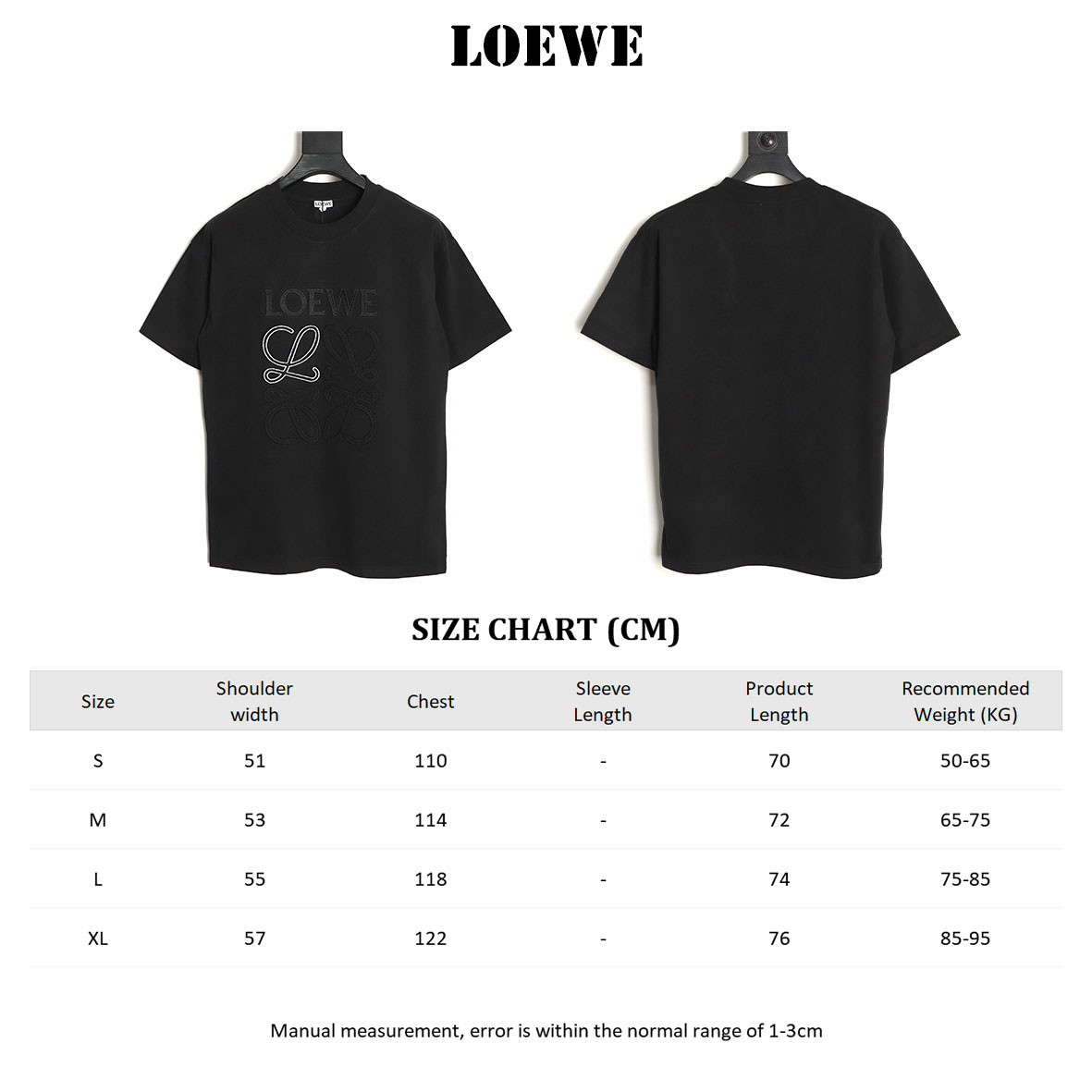 Loewe 26ss Short-sleeved T-shirt