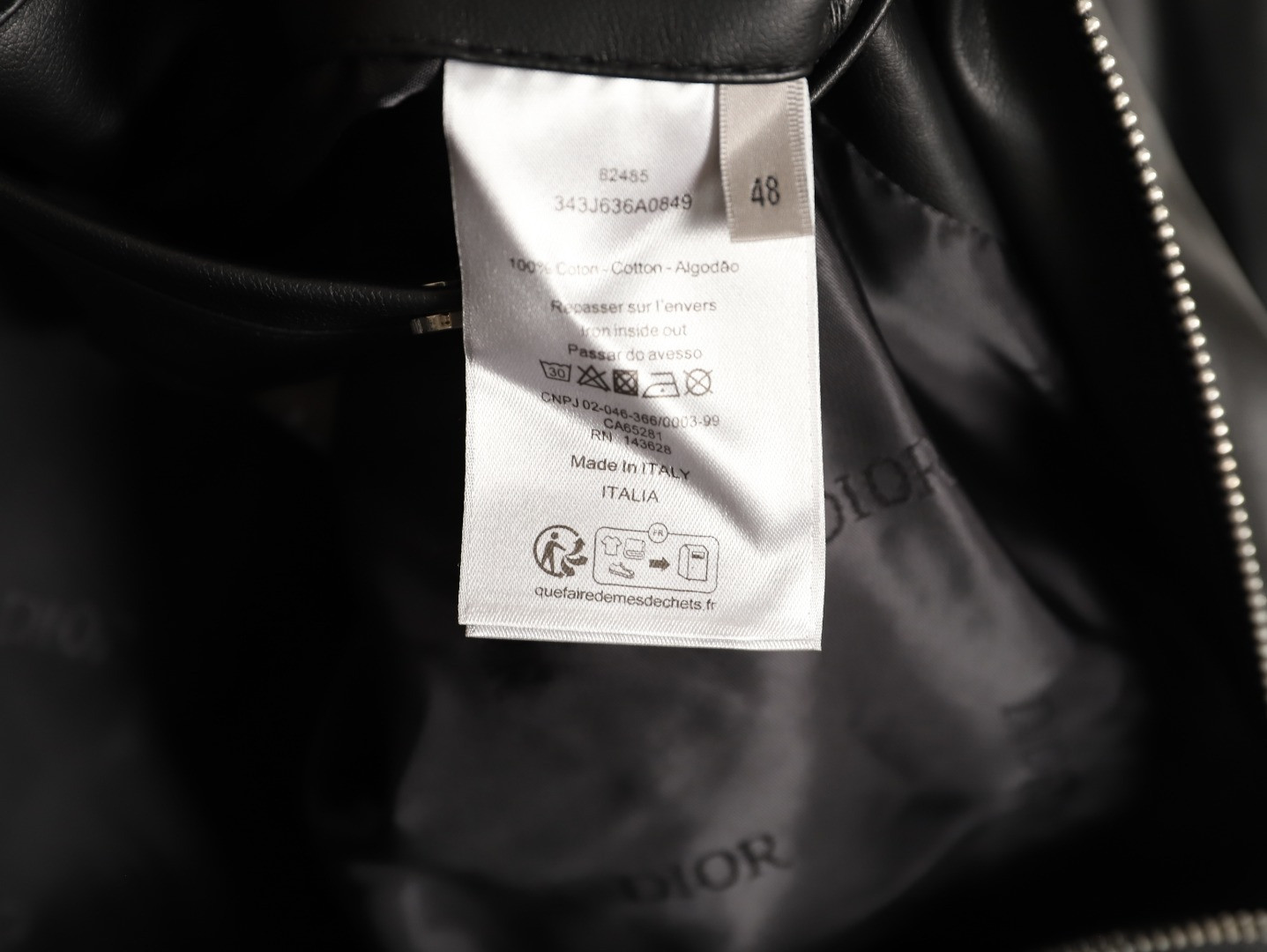 DIOR Leather Jacket