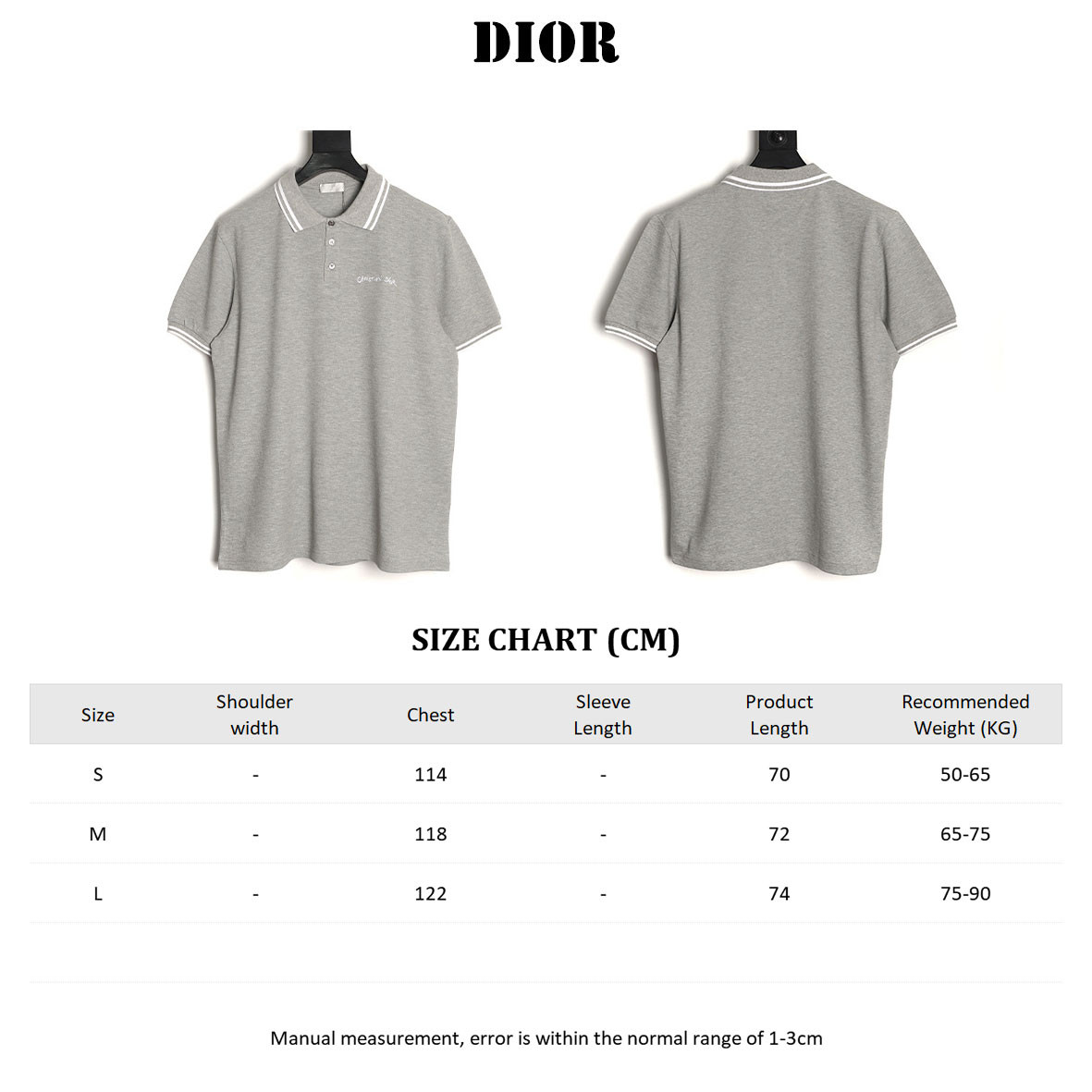 DIOR Short-sleeved Polo shirt