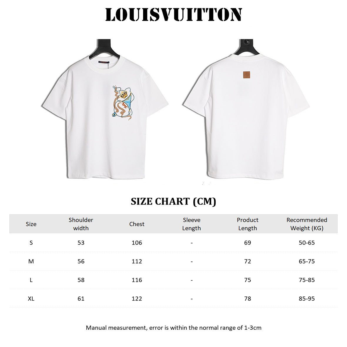Louis Vuitton 26ss Short-sleeved T-shirt