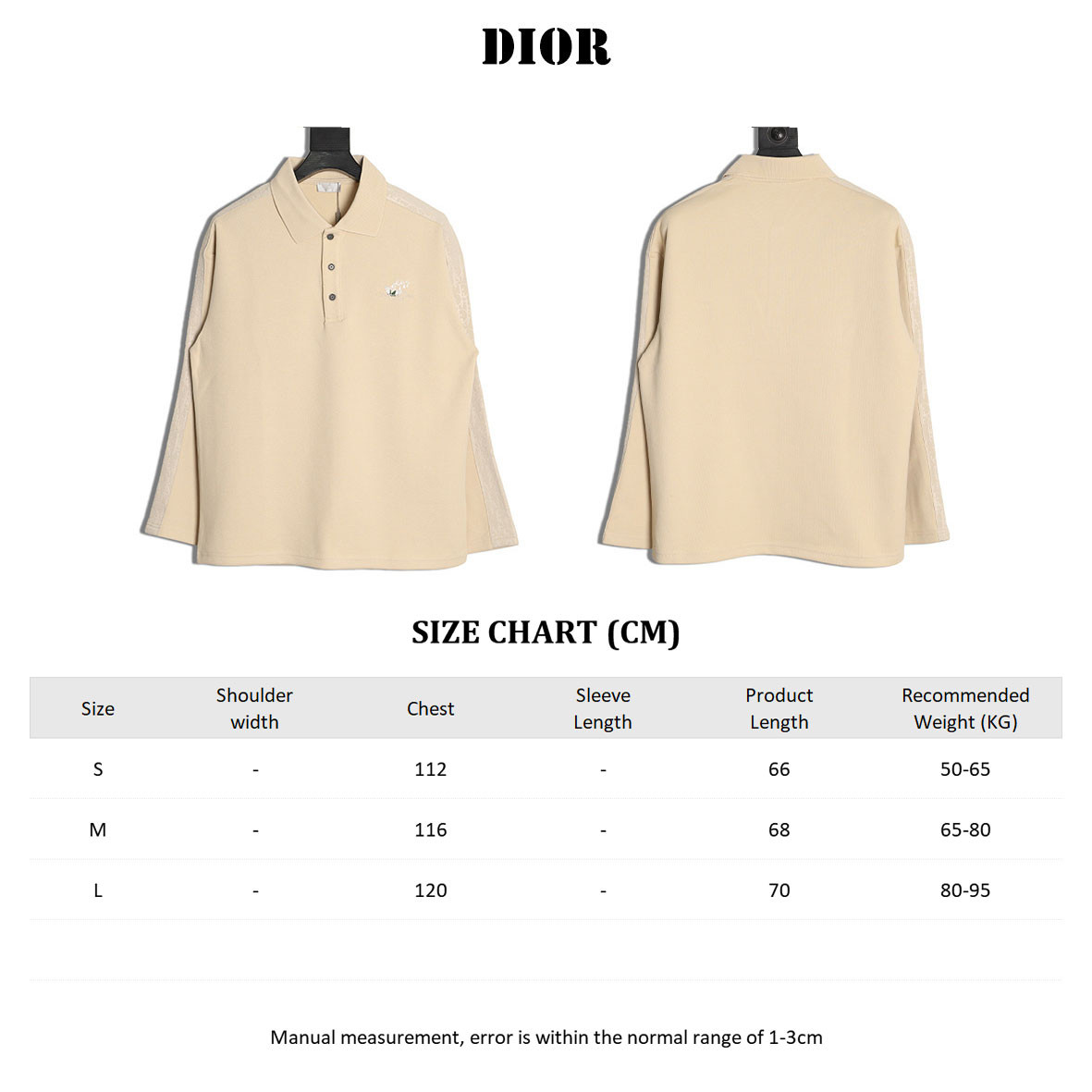 D10r Long-sleeved Polo Shirt
