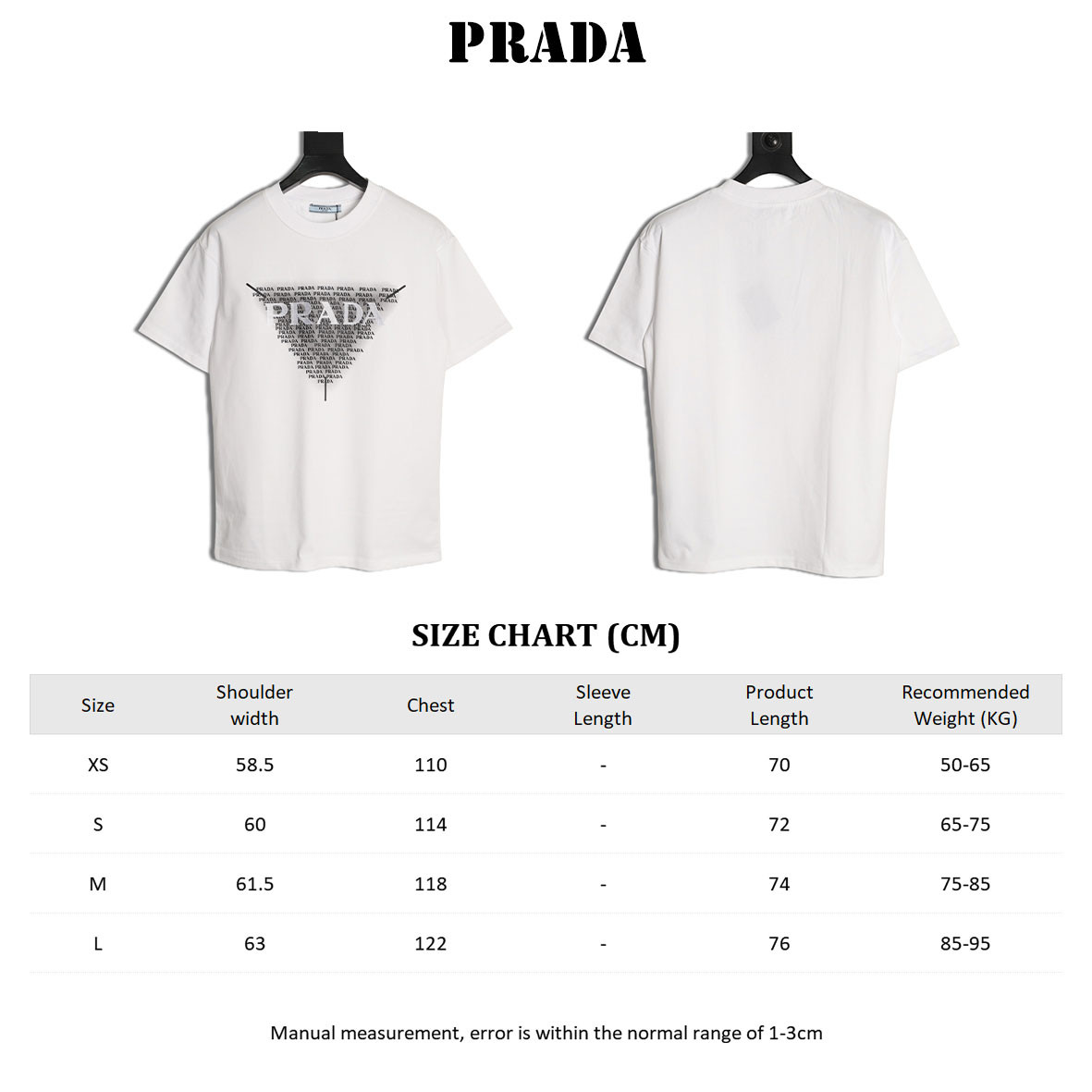 Prada 26ss Short-sleeved T-shirt