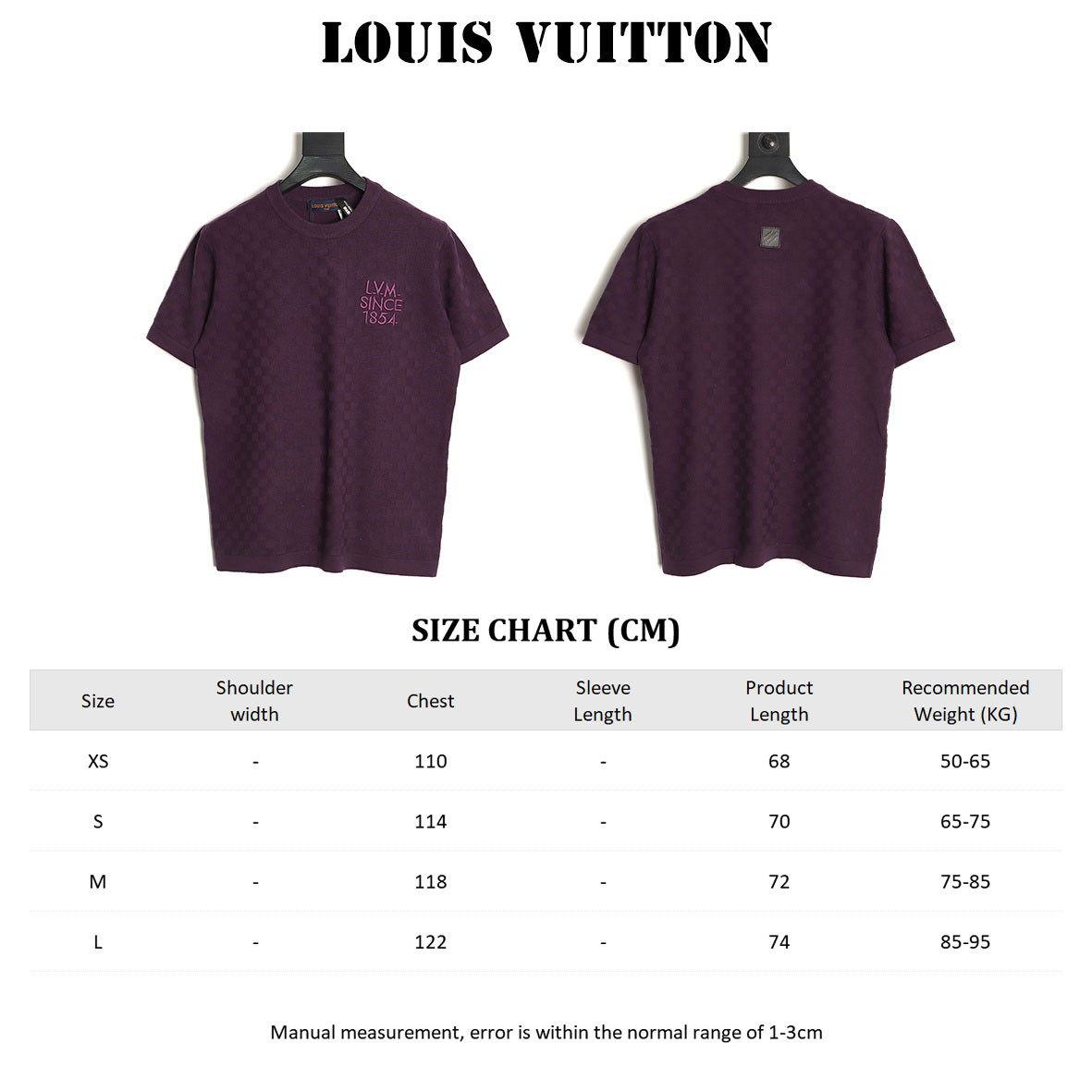 Louis Vuitton Short-sleeved T-shirt