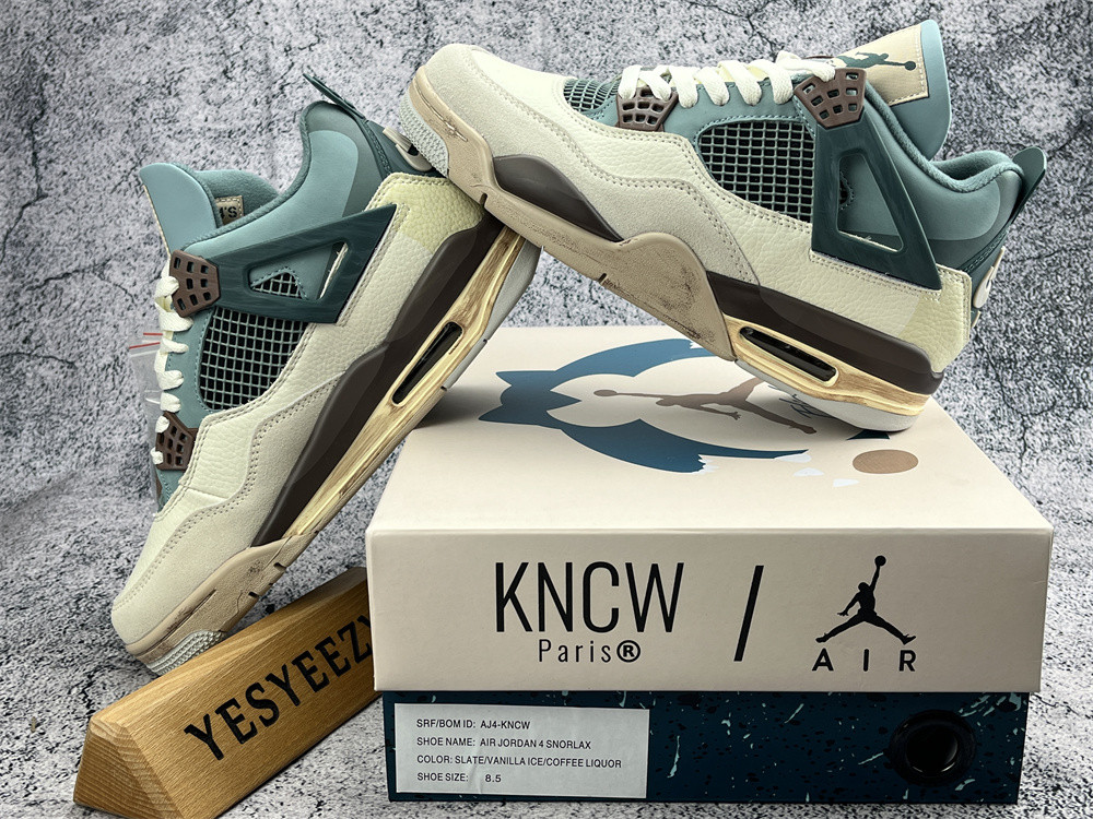 UA AIR JORDAN 4 SNORLAX CONCEPT
