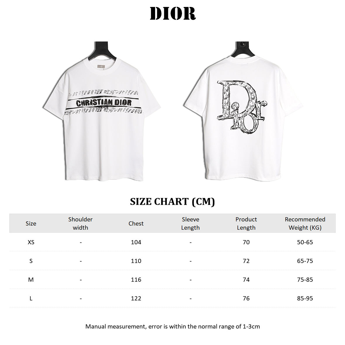 Dior 26SS Short-sleeved T-shirt