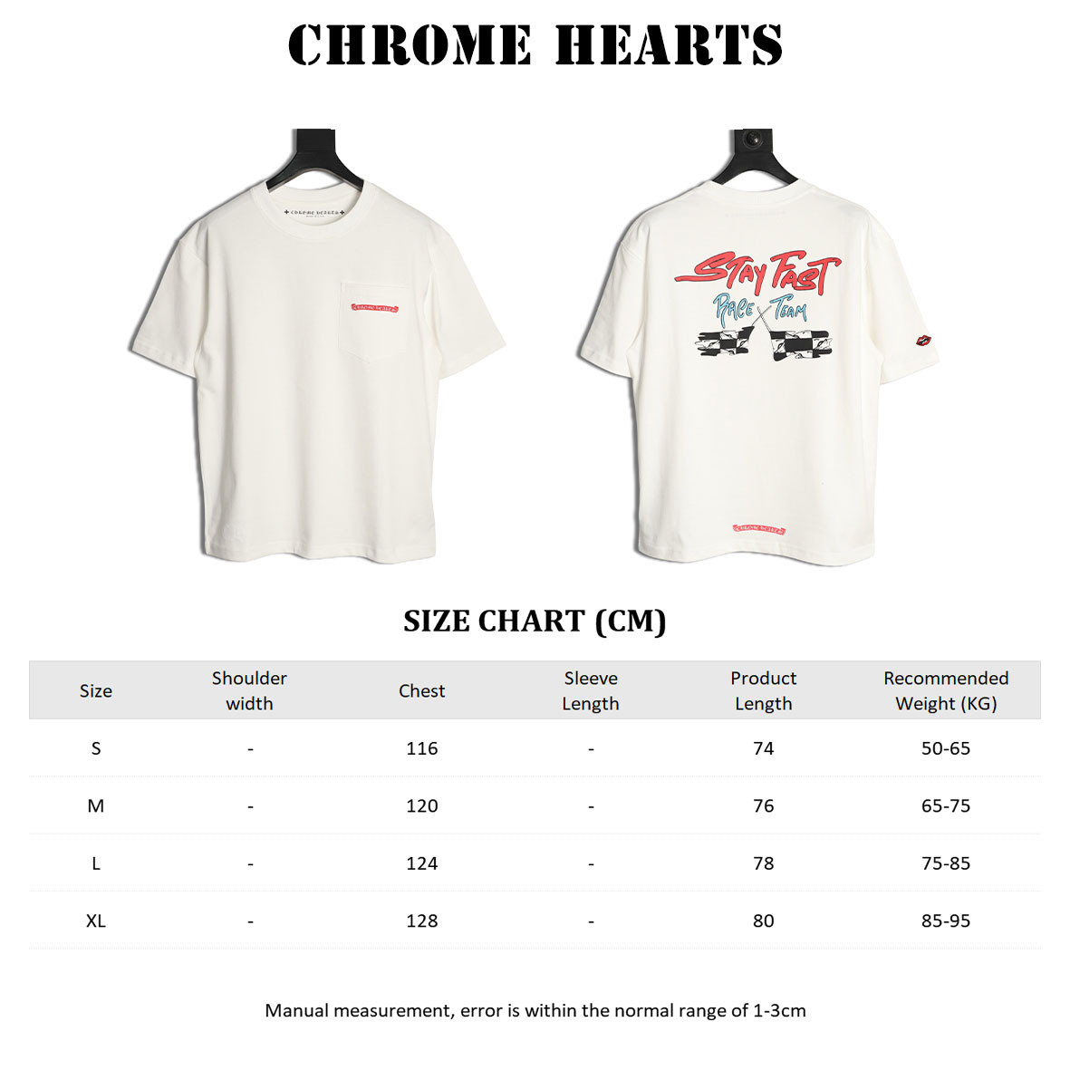 Chrome Hearts Short-sleeved T-shirt