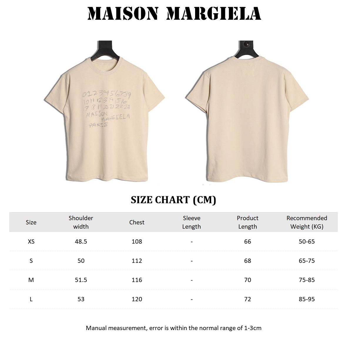 Maison Margiela Short-sleeved T-shirt