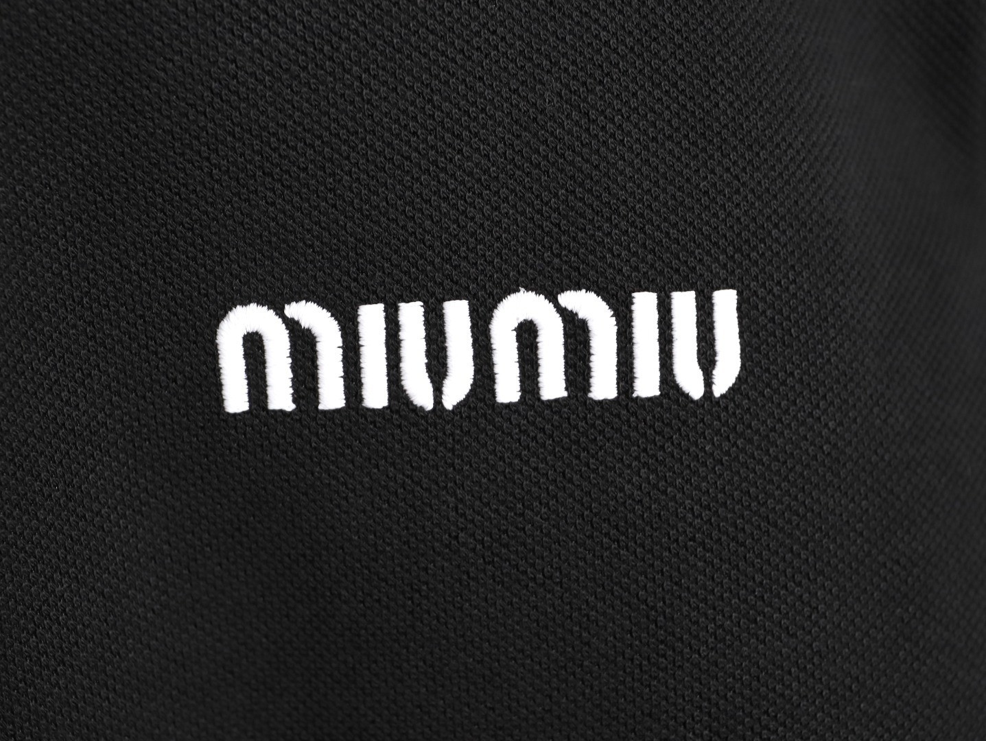Miu Miu Long-sleeved Polo Shirt