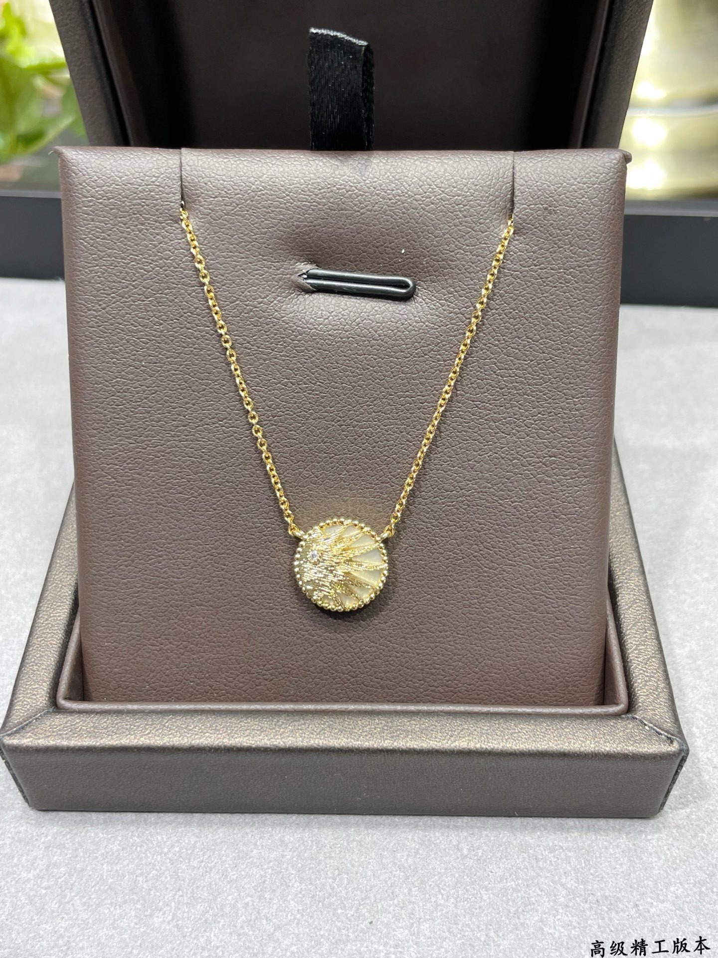 D10r Rose Céleste Medallion Necklace