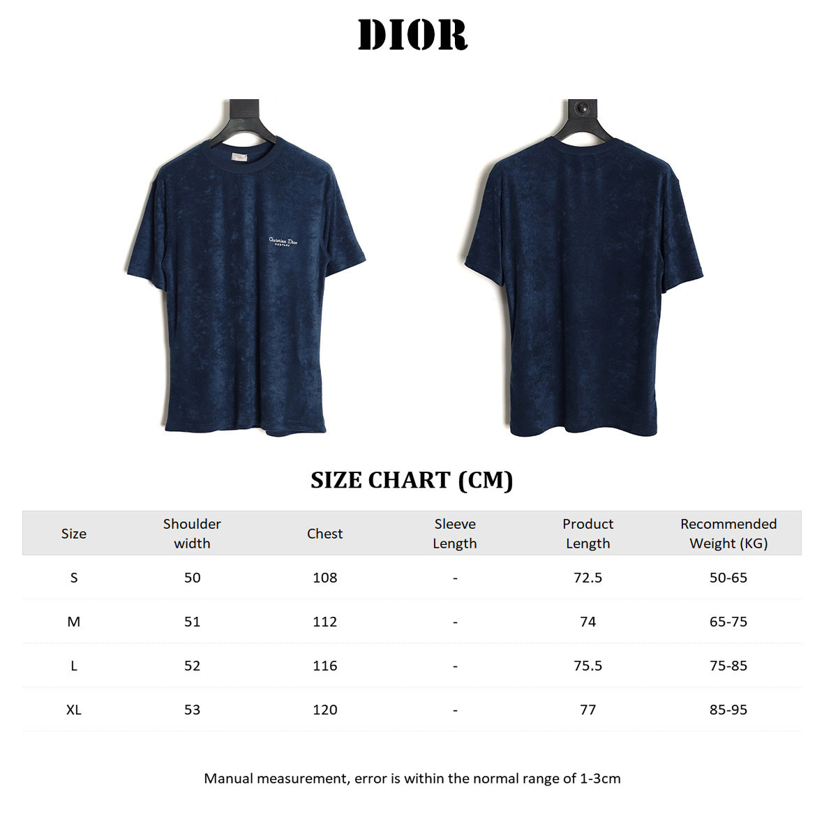 DIOR Short-sleeved T-shirt