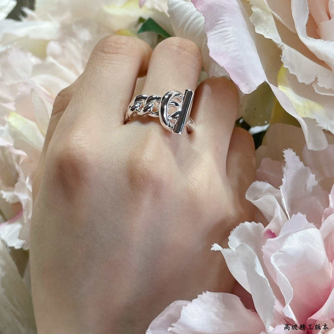 H**me5 OT Chain Ring Ag925