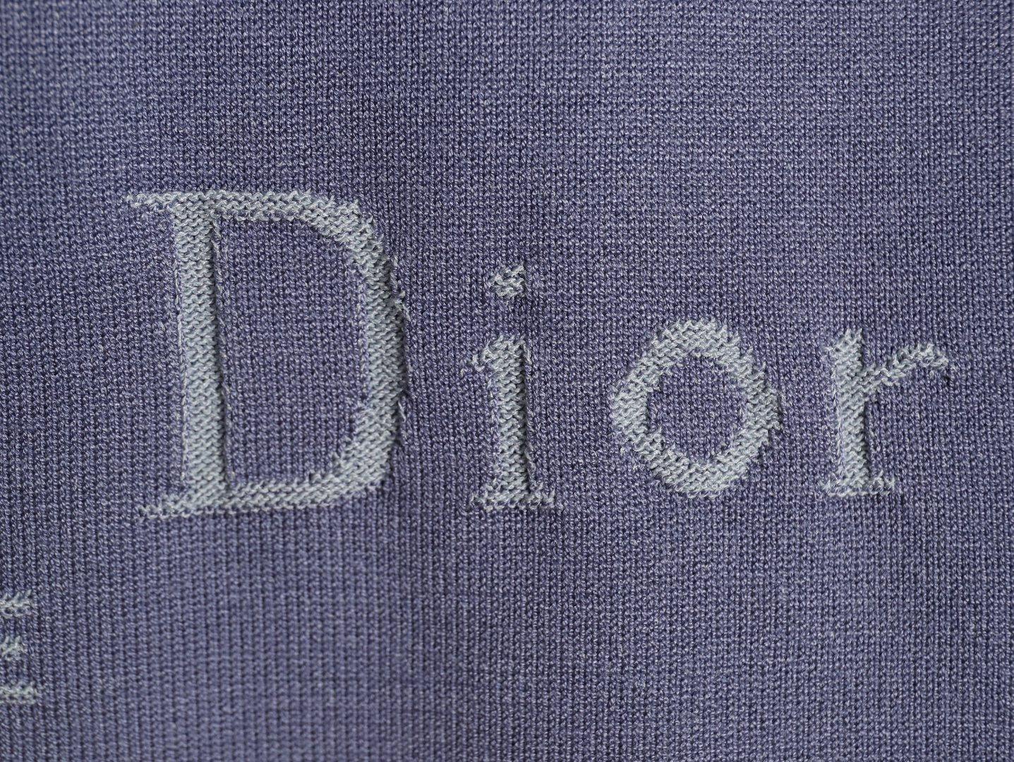 Dior Knitting Short-sleeved T-shirt
