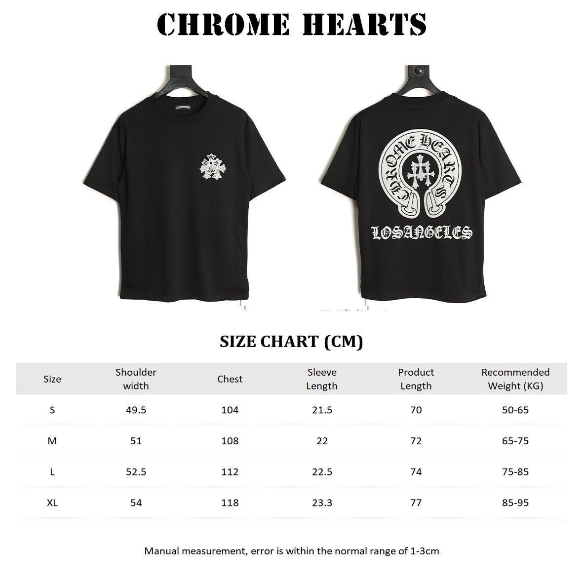 Chrome Hearts Short-sleeved T-shirt