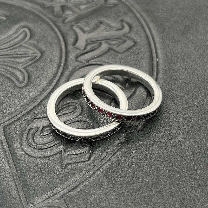 Ch*0me He**ts 3mm Cross Ring