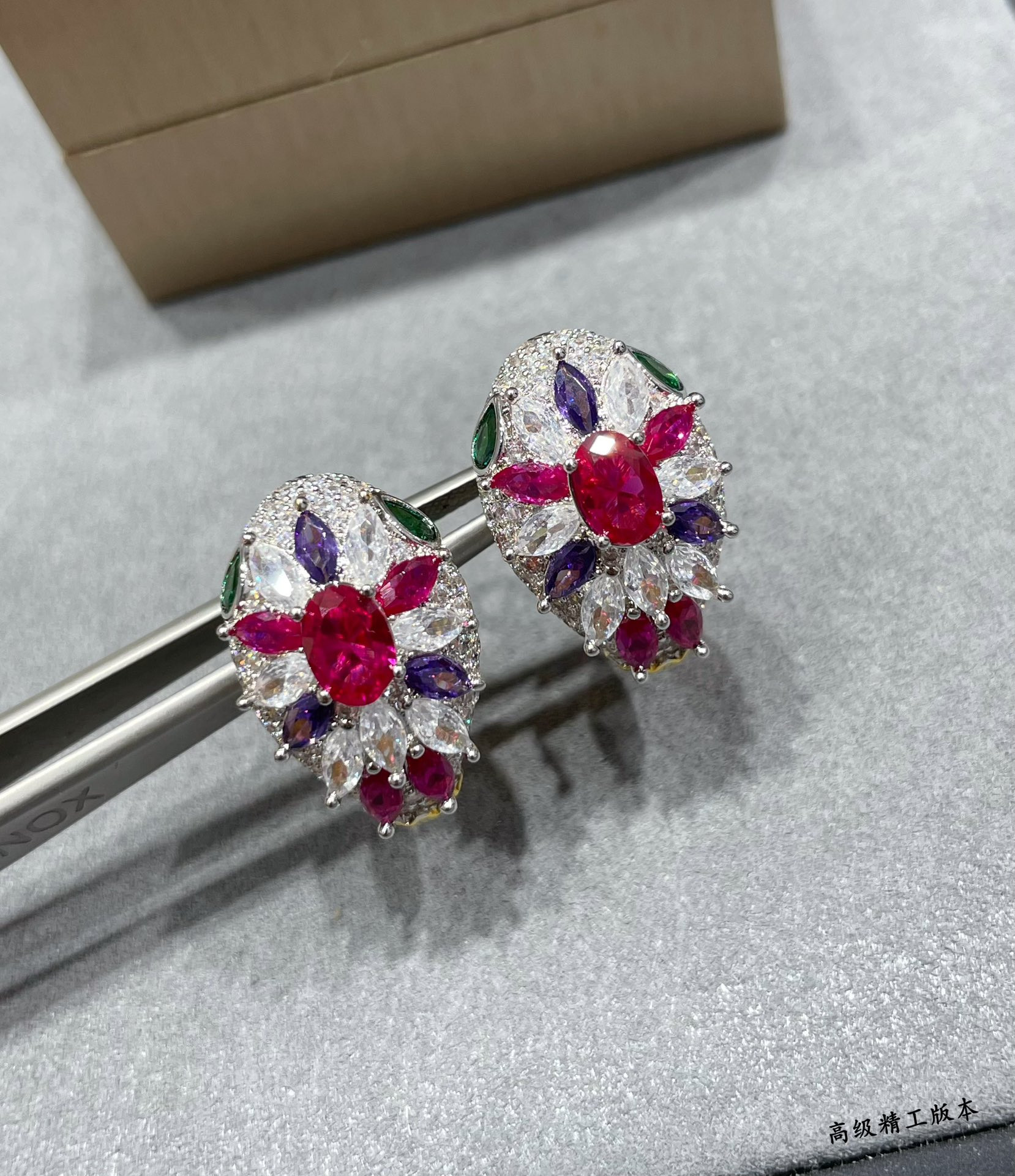 Bv1g*ai D1am0nd Princess Snake Earrings